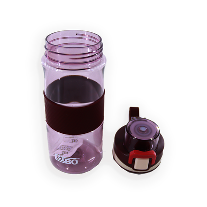 GIBO Push button bottle 520ML LeakProof  Watter Bottle- Maroon