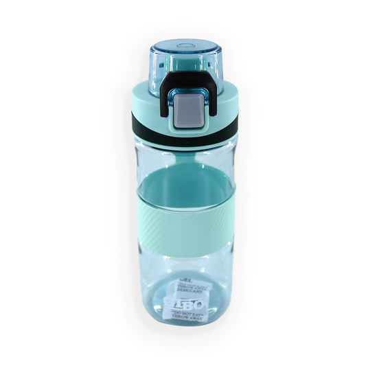 GIBO Push button bottle 520ML LeakProof Watter Bottle- Blue