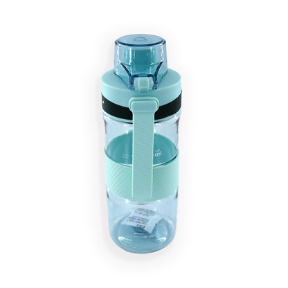 GIBO Push button bottle 520ML LeakProof Watter Bottle- Blue