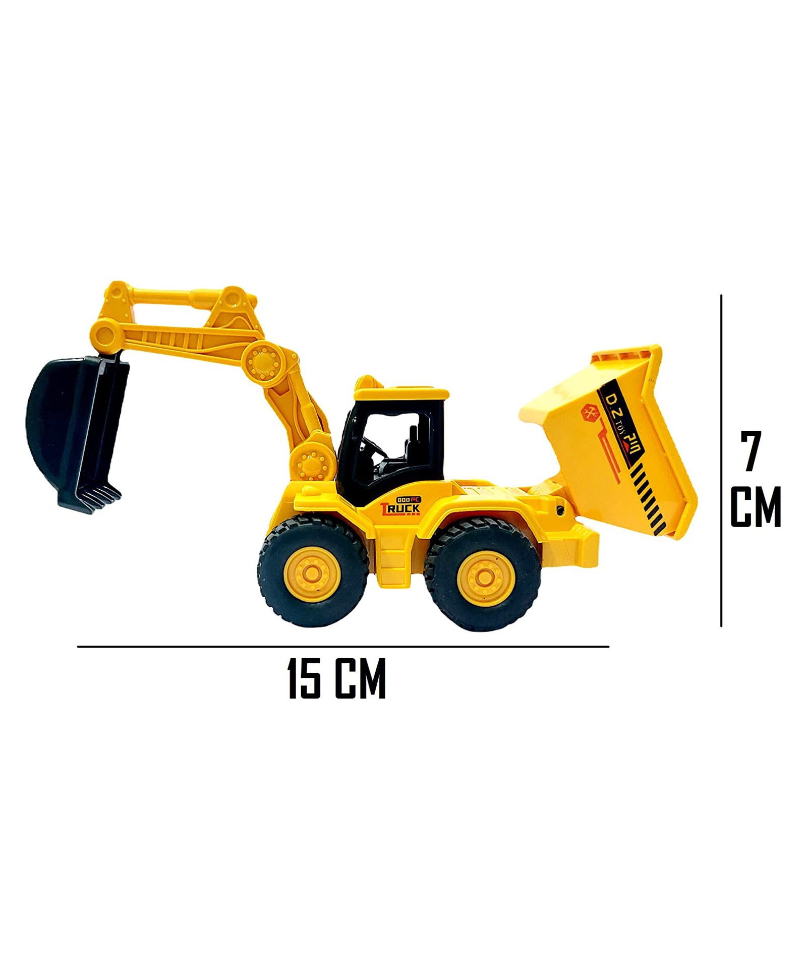 Friction Powered Construction Vehicles Pack of 2