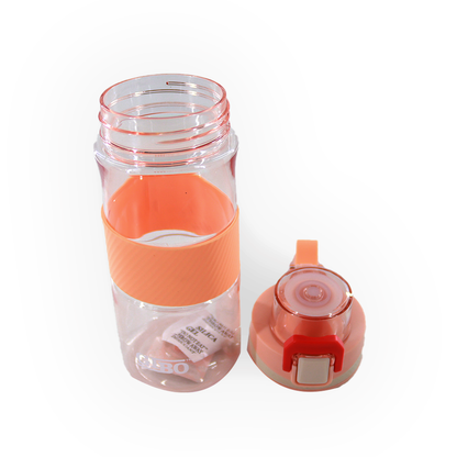 GIBO Push button bottle 520ML LeakProof Watter Bottle- Peach