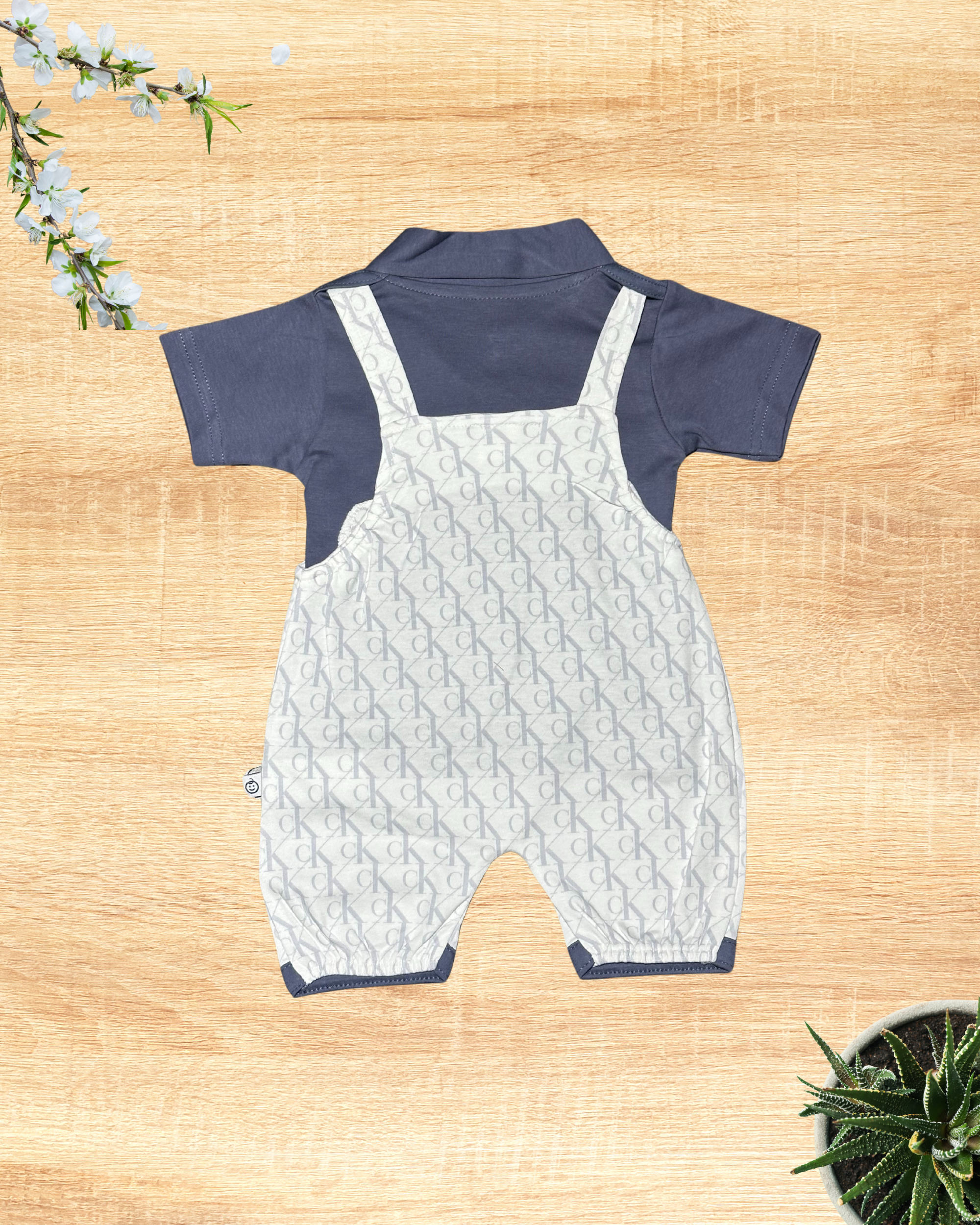 Newborn Baby Boy Baba Suit – 0-9 Months