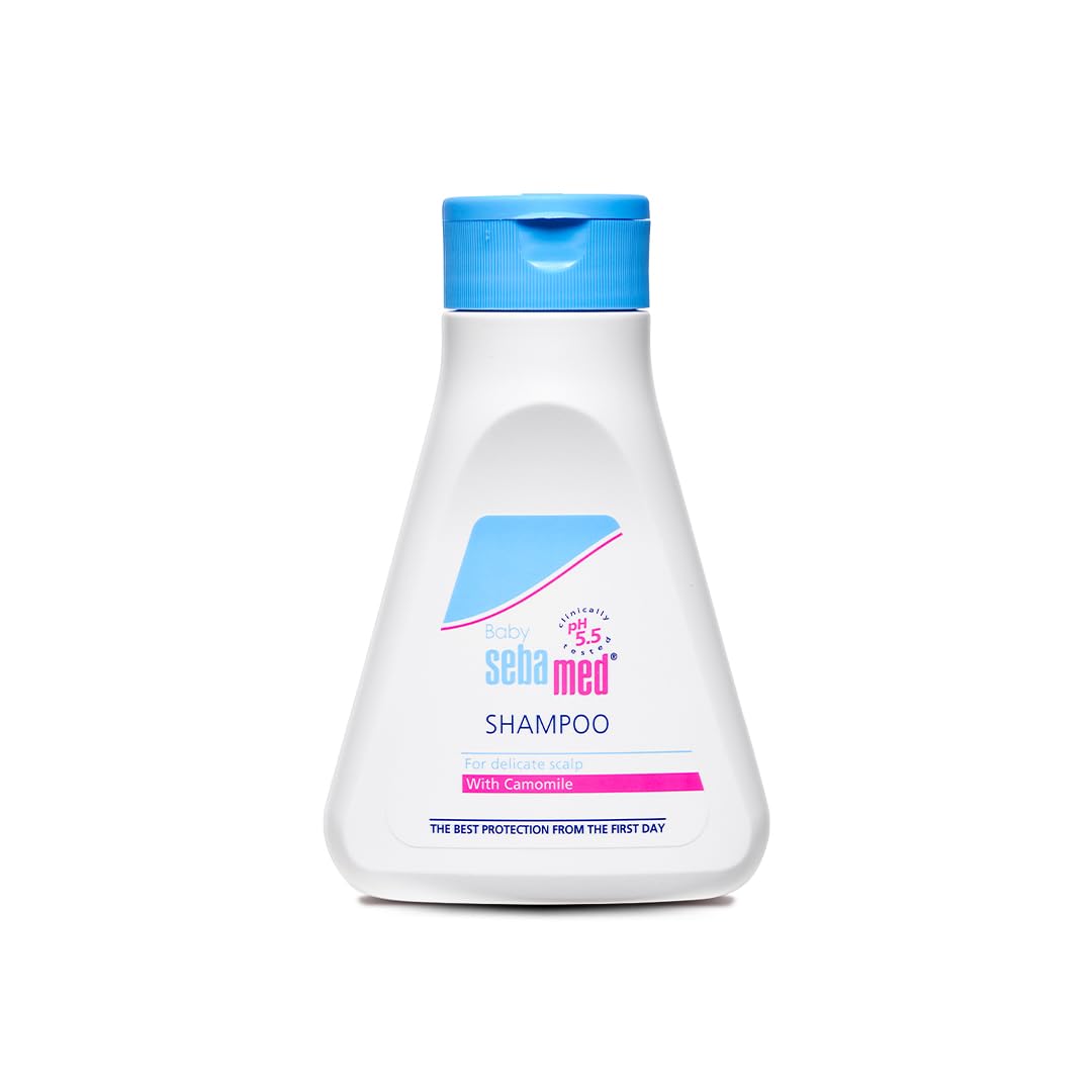 Baby Sebamed Shampoo | pH 5.5| Ideal for Newborn’s delicate scalp| No Tears | 150 ml