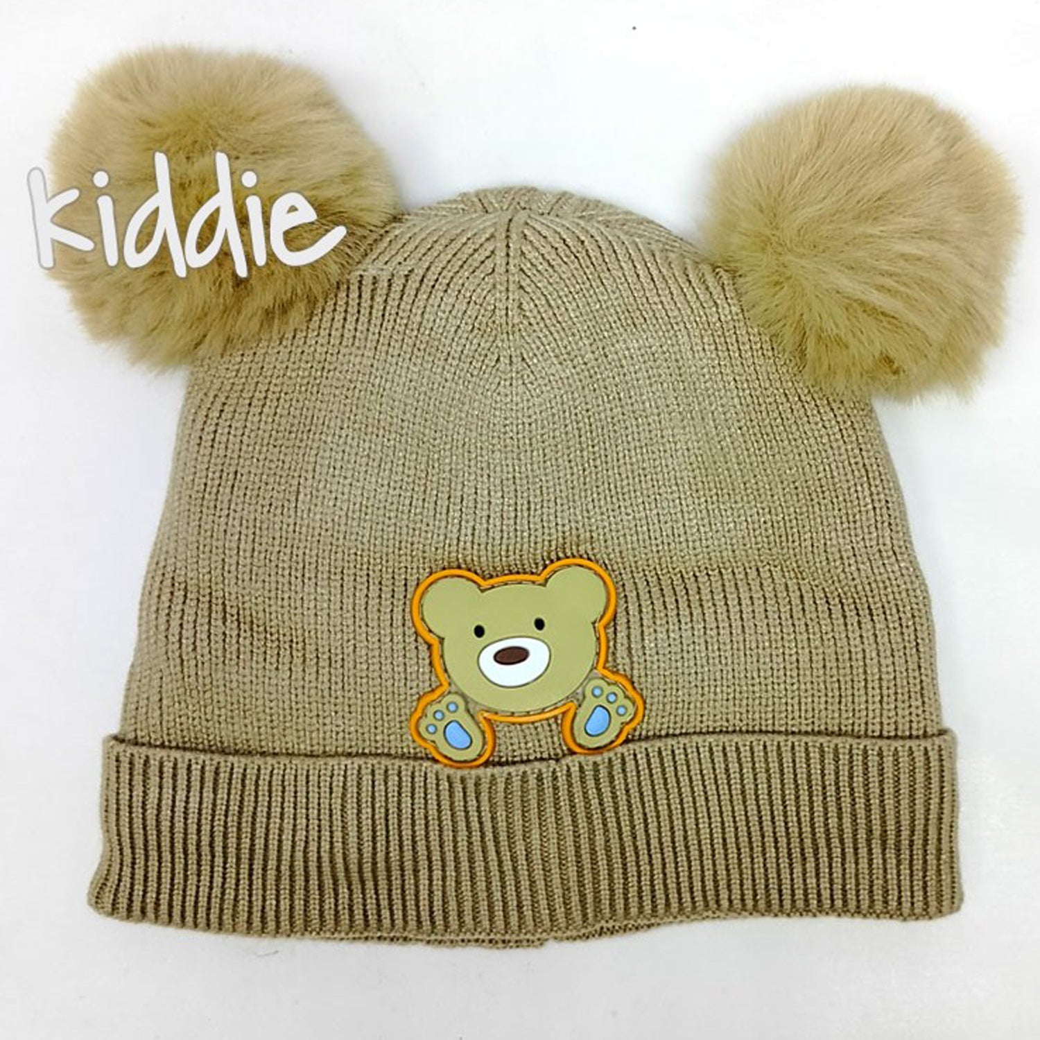 KIDDIE brand Kids Cotton Slouchy Beanie Cap for Baby Boy Girls Soft Knit Summer Hat | Unisex Skull Sleep Cap (Age 1-5 Years)