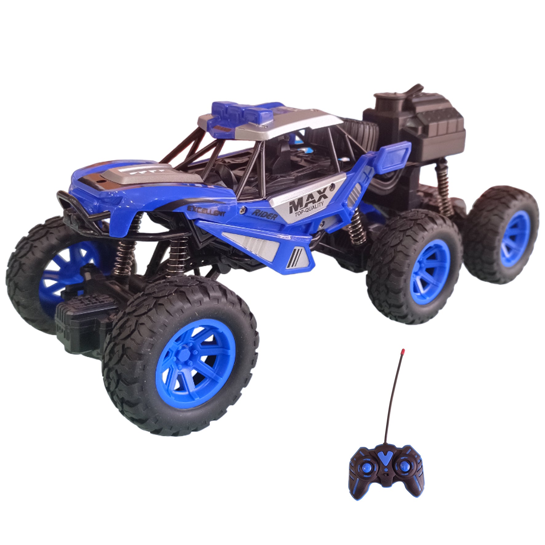 Monster truck best sale 6 wheel