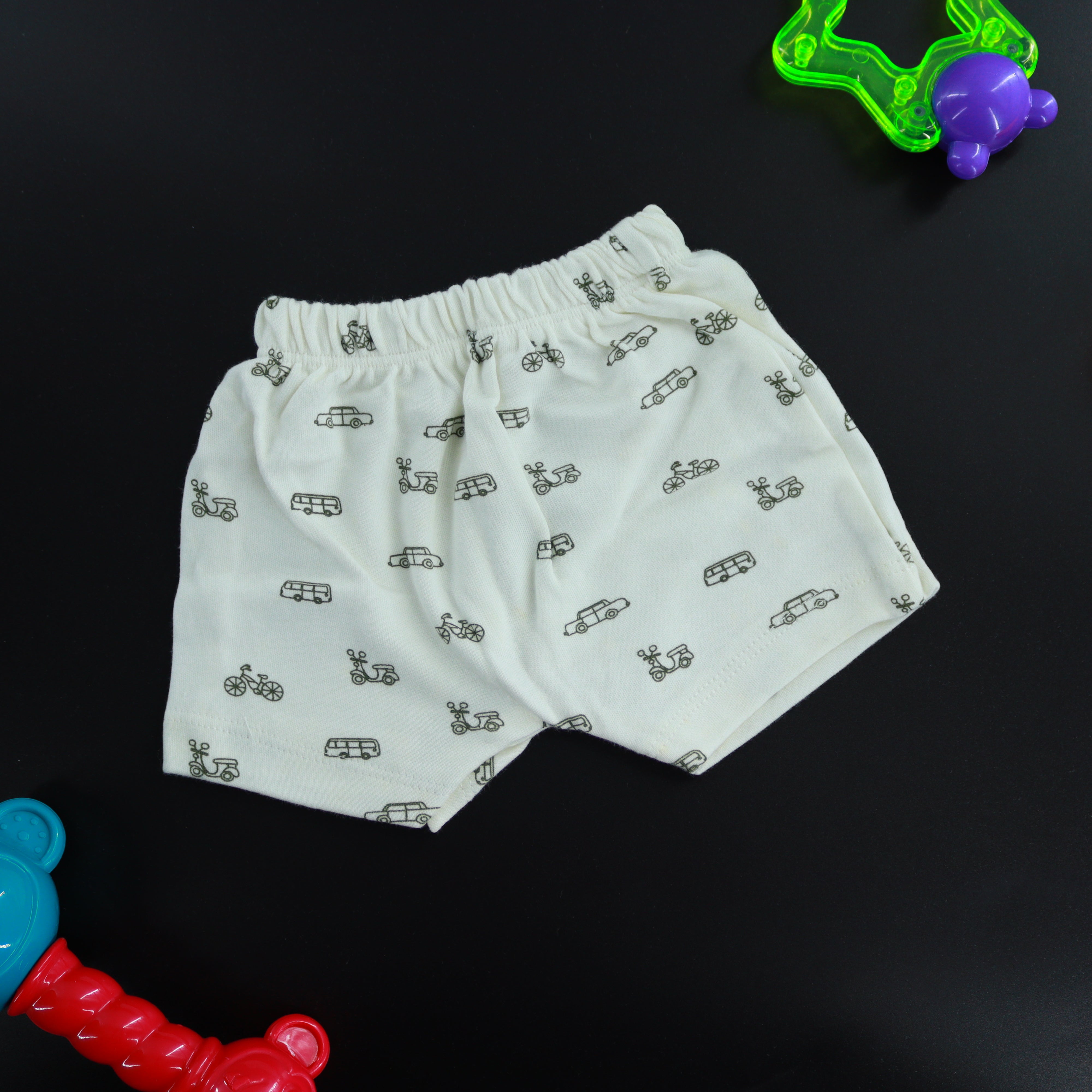 100% Organic Cotton Unisex Baby Shorts