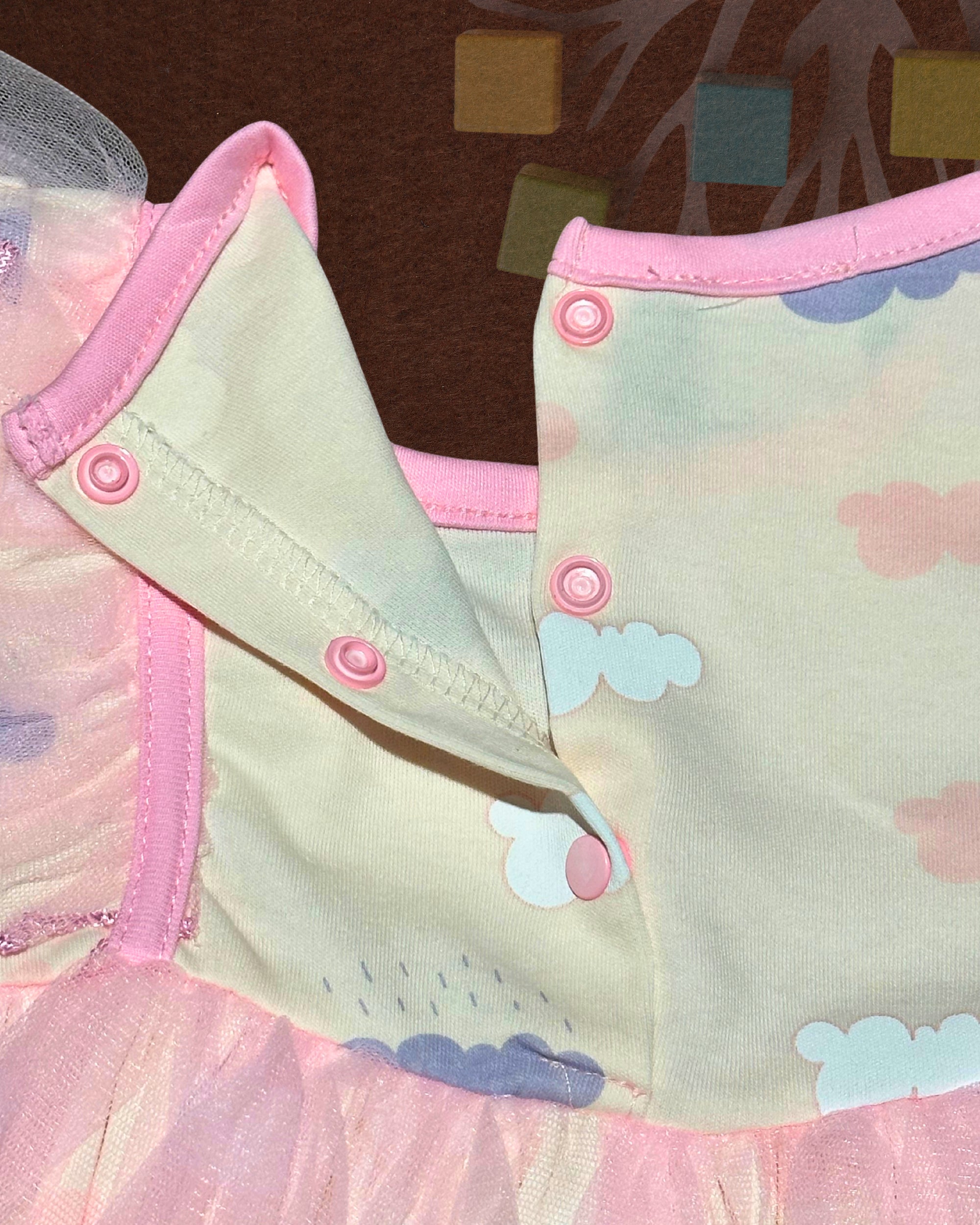 Newborn Baby Girl Fancy Frock 0-9 Months
