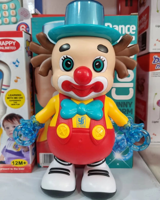 3D Light & Sound Dancing R Clown Toy