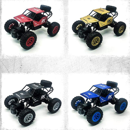 International High Speed Rock Leader Climbing RC Rechargeable Car with Remote Control and 4 WD 1:18 Monster Toy Truck for Kids