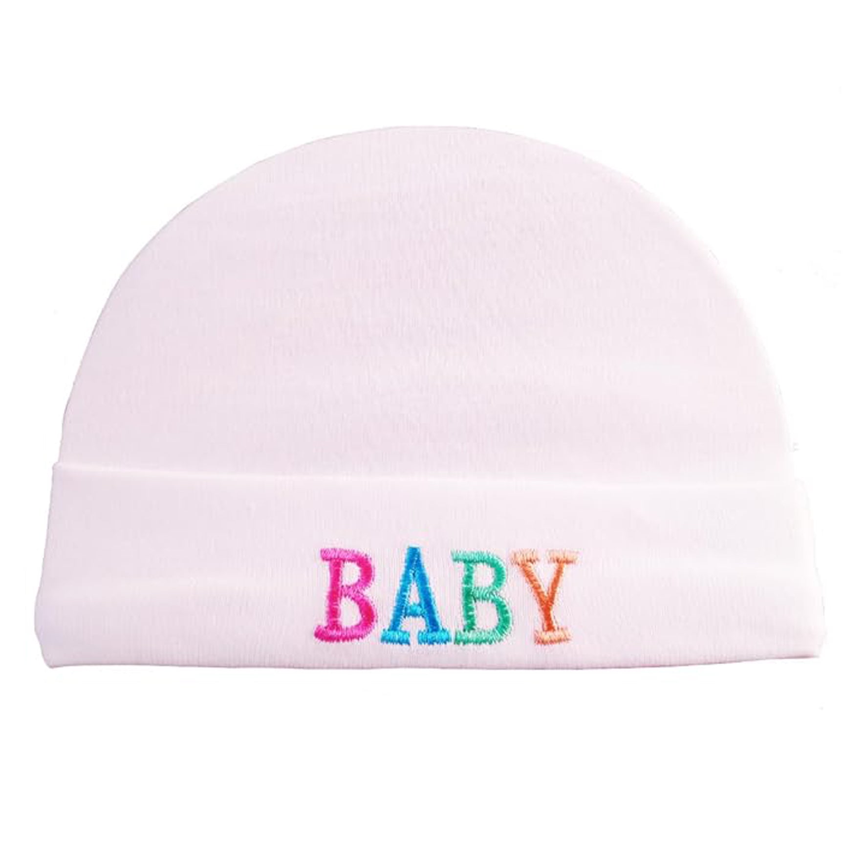 Kids Cotton Solid Latest Soft and Comfortable Casual Cap (White, 3-6 Months)