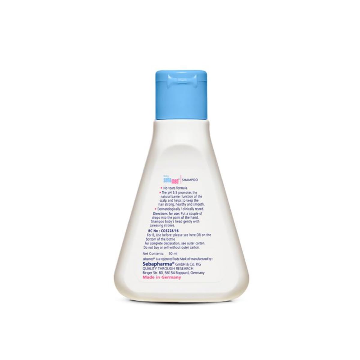 Baby Sebamed Shampoo | pH 5.5| Ideal for Newborn’s delicate scalp| No Tears | 150 ml