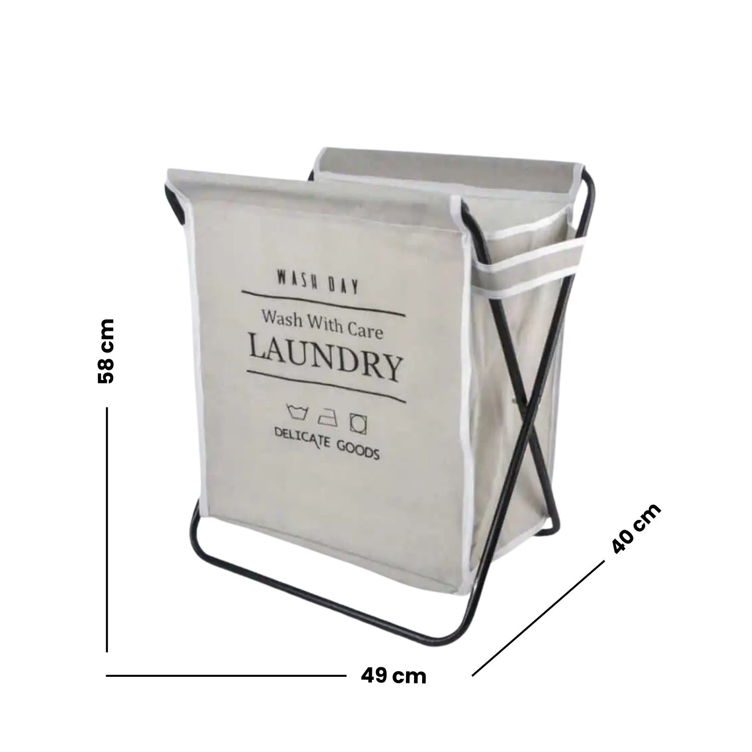 kidonex Foldable Laundry Basket Hamper with Stand