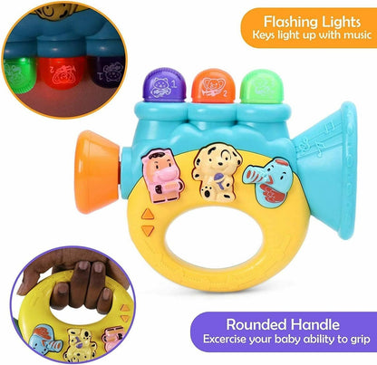 Baby Musical Toy Light Up Toy For Babies Trumpet Eucational Toys