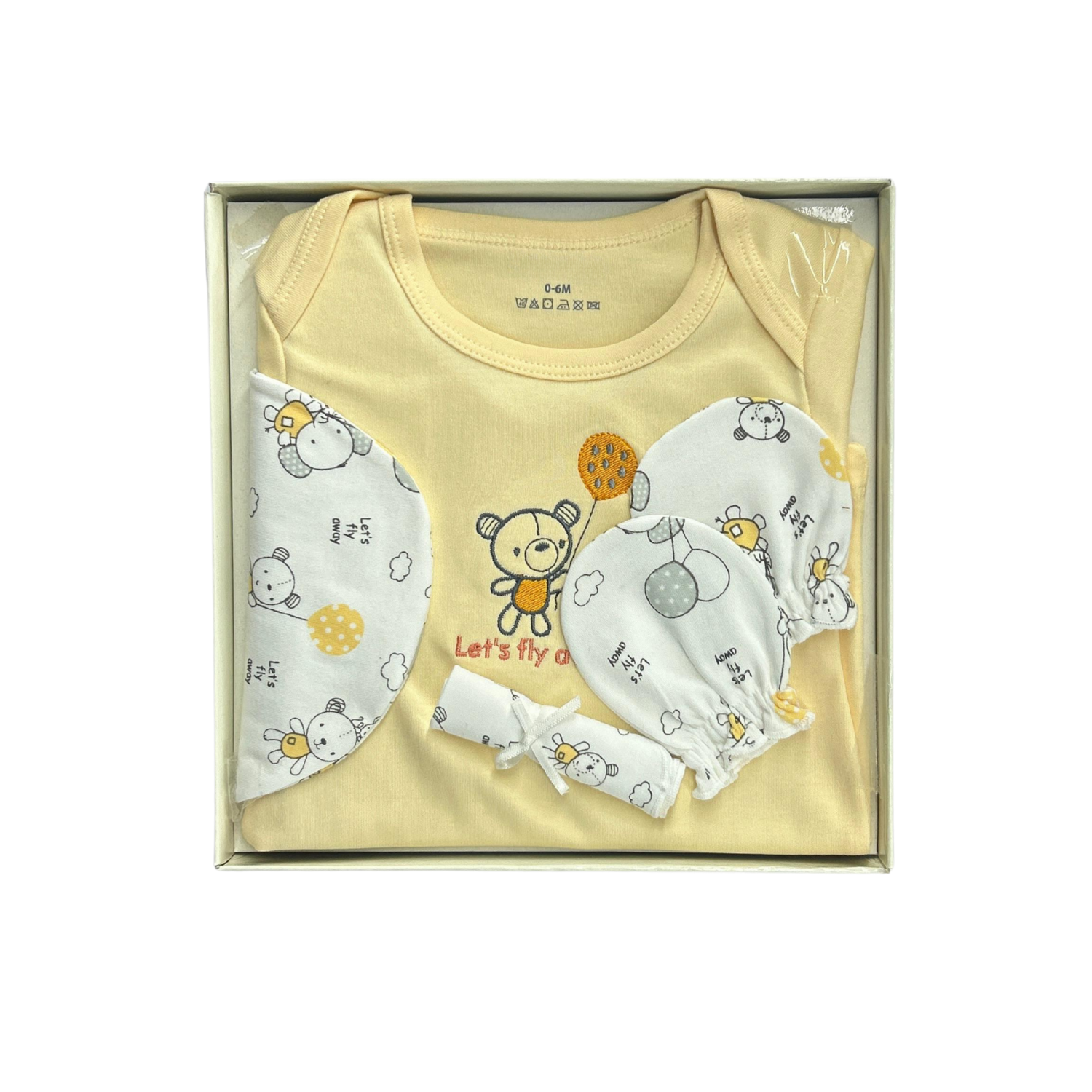 kidonex 4-Piece Newborn Showel Gift Set
