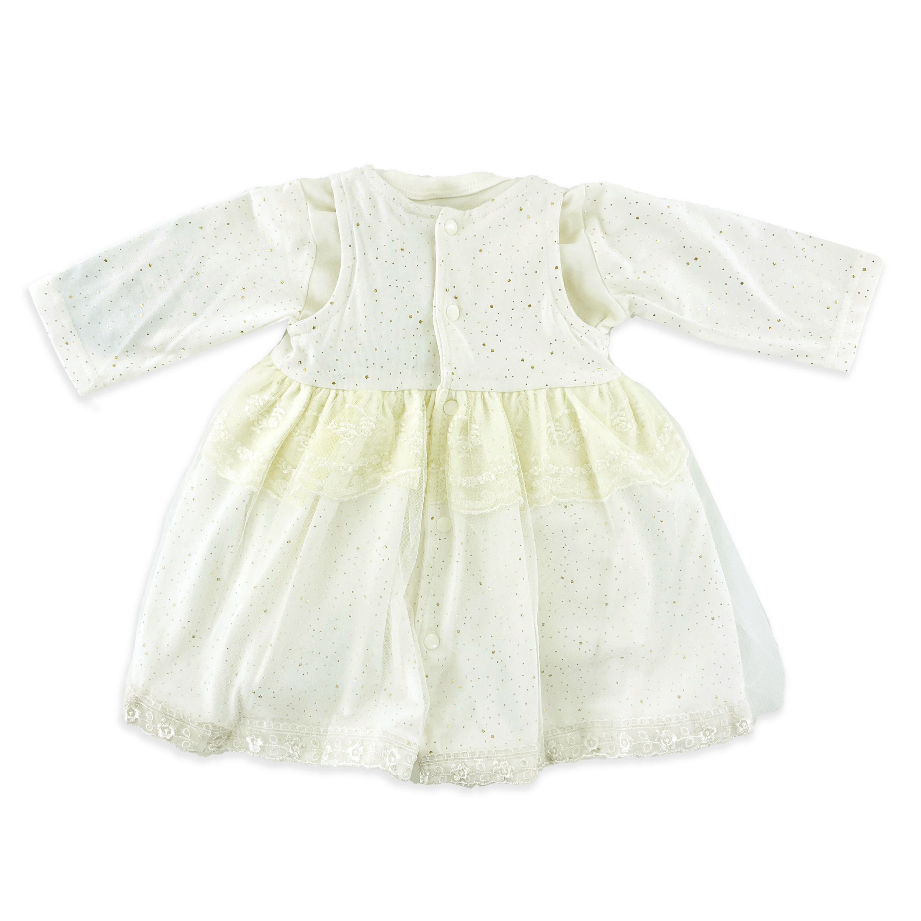 Faisionable Baby Girl full Sleeve  Frock 2 Psc