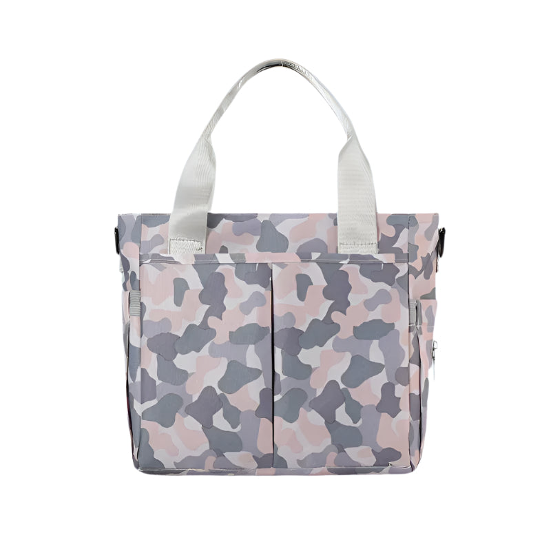 Compact Baby Diaper Tote Bag with Tissue Dispenser