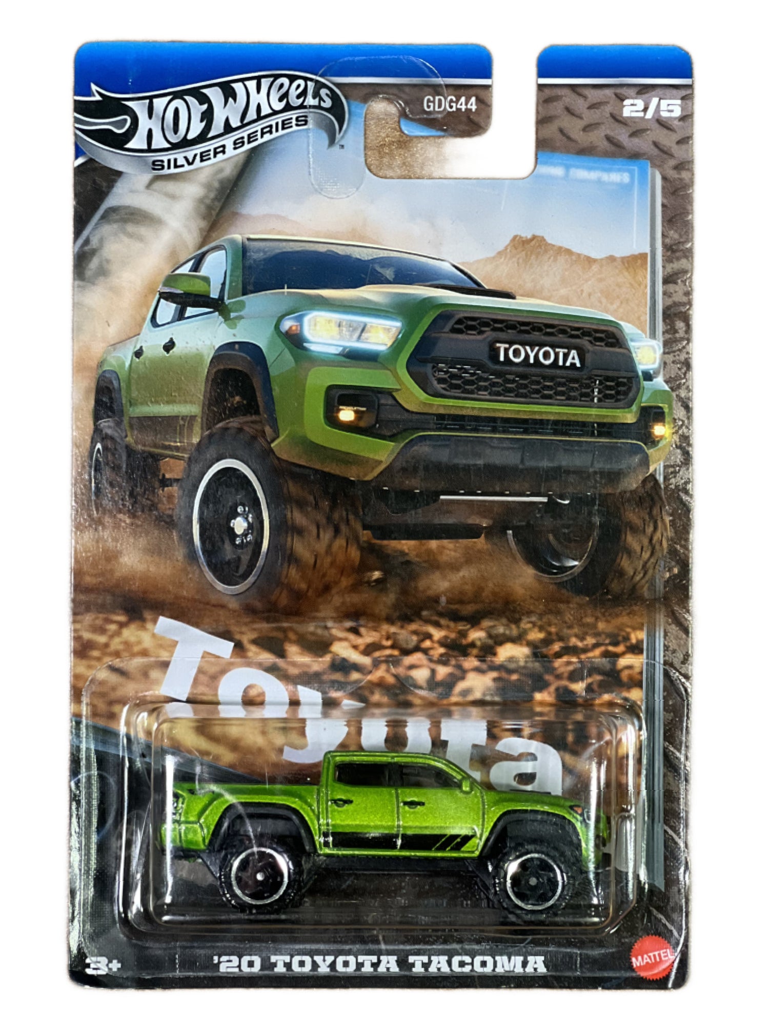 kidonex Hot Wheels Silver Series '20 Toyota Tacoma Die-Cast Truck