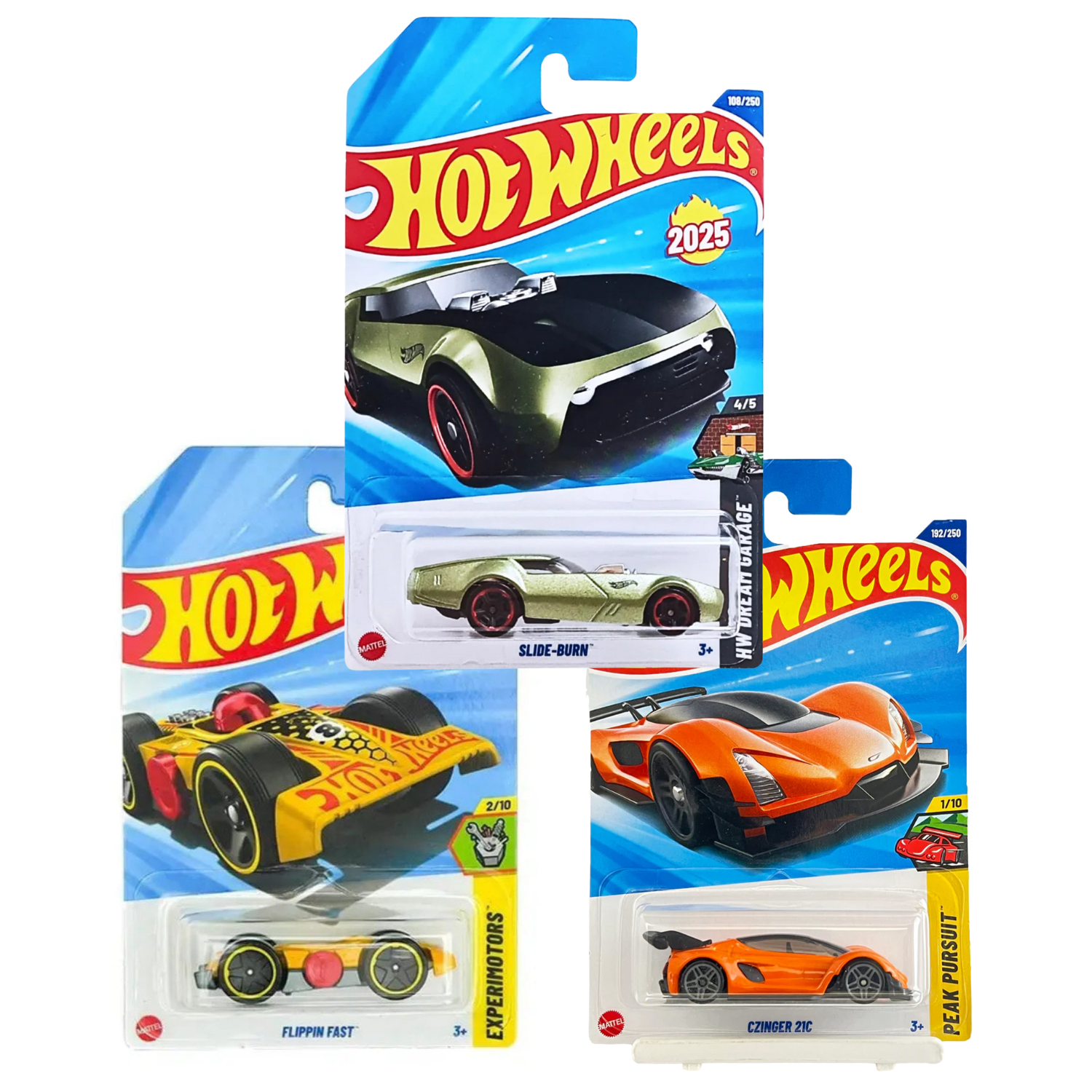 Hot Wheels - Set of 3