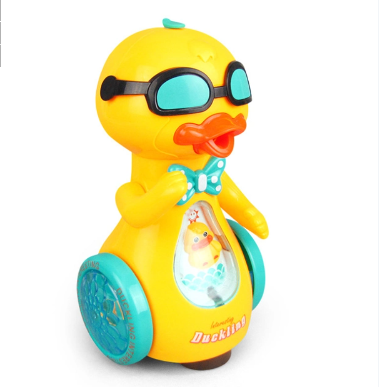 Musical Duckling Toys for Kids with Flashing Lights Walking Flapping Real Dancing Action Fun Play Intersitting Baby Duck Boys & Girls Kids