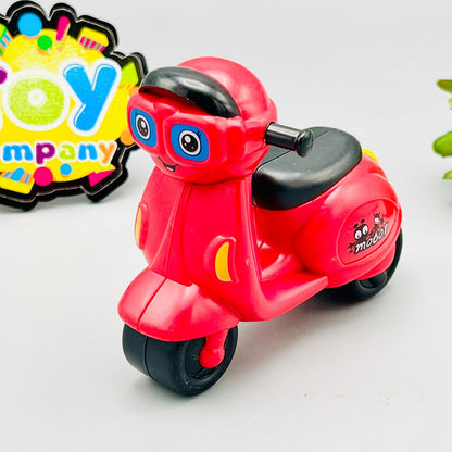 Cute Friction Mini Scooter Toy for Kids. | Push and GO Toy Scooter and Bright Multicolor