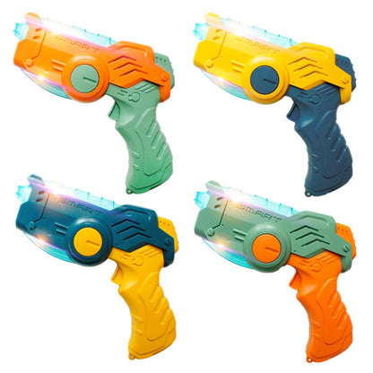 Light Up Music Toy Hand Gun for Kids Indoor and Outdoor Fun Electronic Toy Night Music Toy Electric Toy Gun Perfect