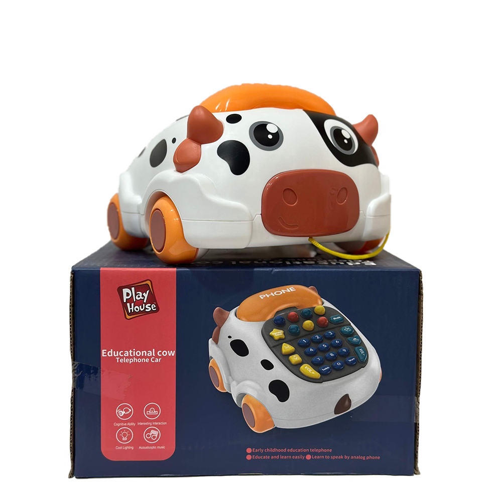Baby Telephone Phone Toy With Sound & Light for Kids