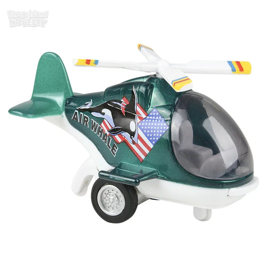 Mini Helicopter Pullback Toy for Kids