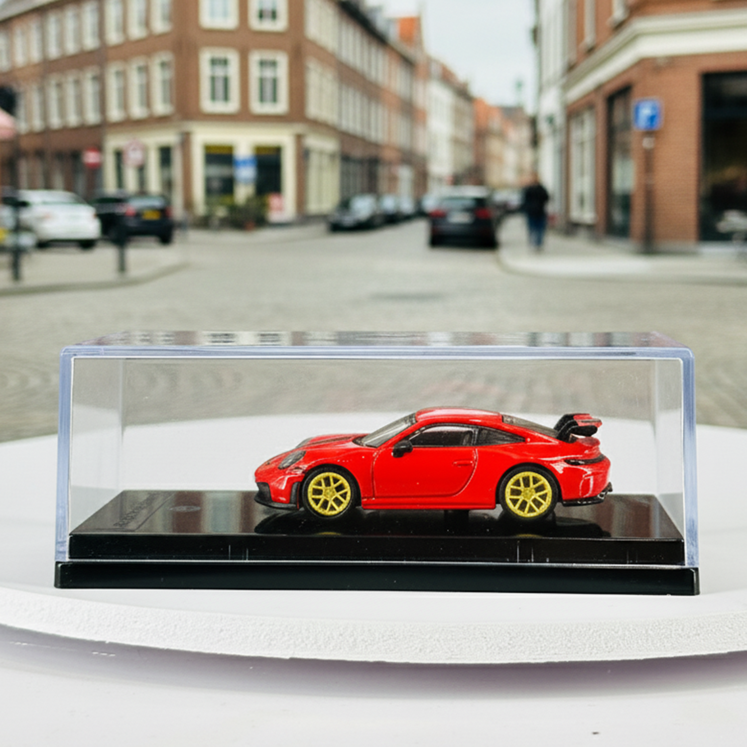 Porsche 911 GT3 (992.2) Guards Red 2025 1:64