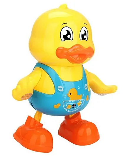 Duck Funny Cute Dancing Electric Musical Duck Cartoon With Lights Educational Robot Toys