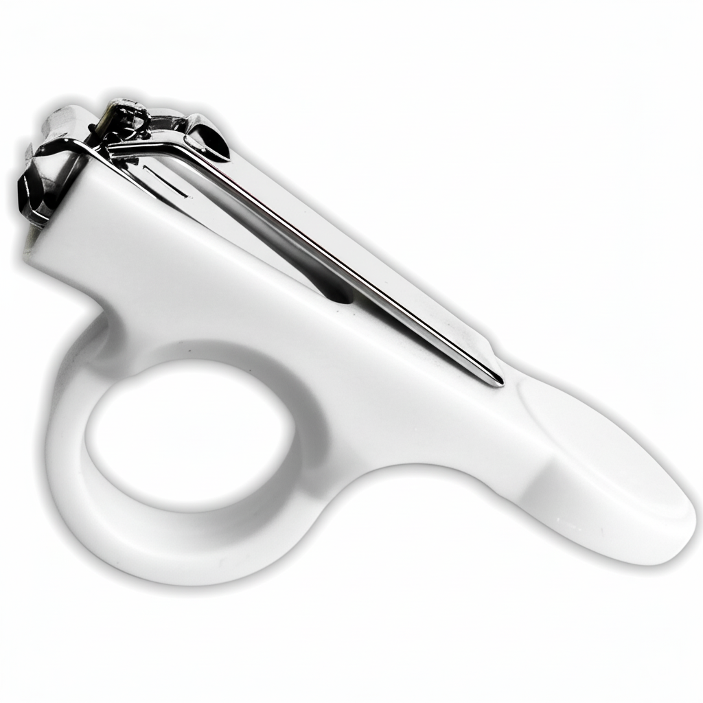 Baby Nail Cutter with Safety Handle – Teal