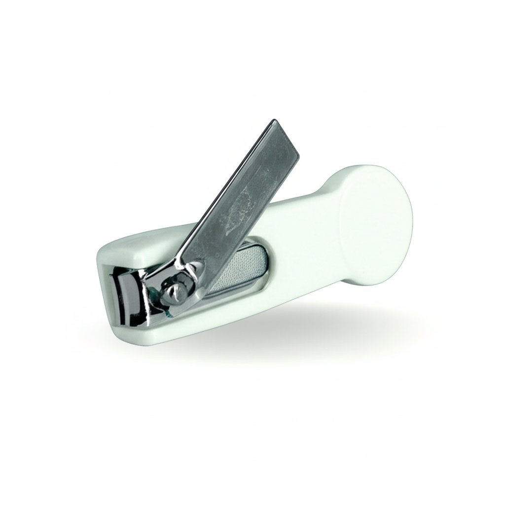 Baby Nail Cutter with Safety Handle – Teal