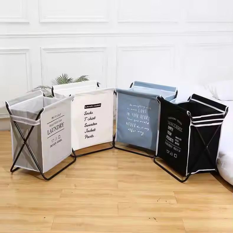 kidonex Foldable Laundry Basket Hamper with Stand