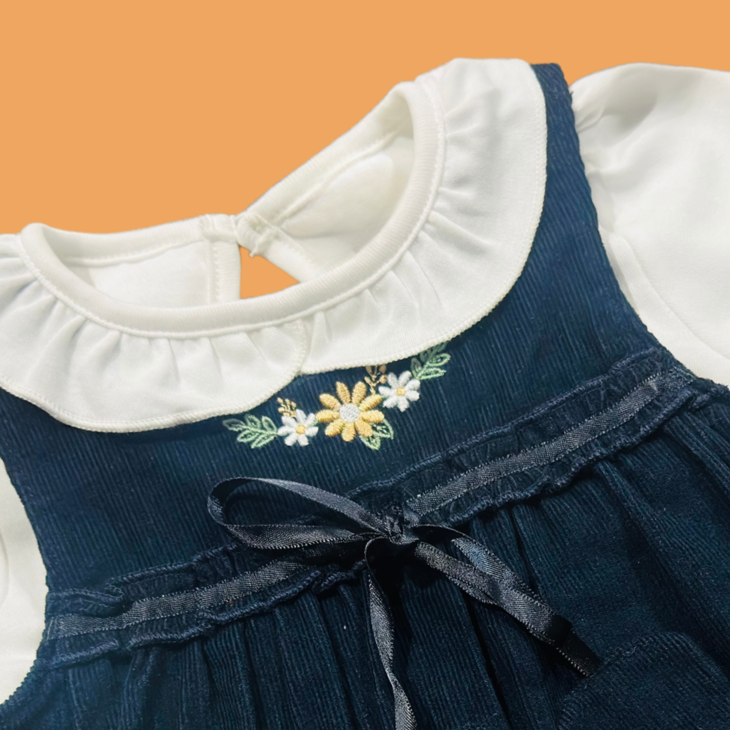 Baby Girl Pinafore Dress – Soft Cotton Frock