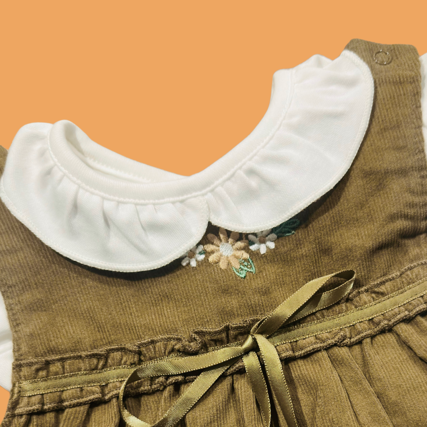 Baby Girl Pinafore Dress – Soft Cotton Frock