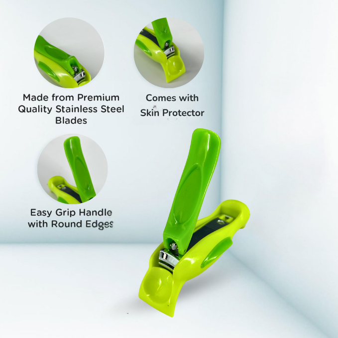 kidonex Baby Nail Cutter with Safety Grip – Ergonomic Design for Precise and Safe Trimming