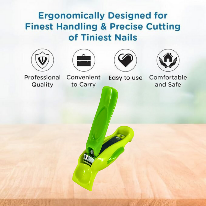 kidonex Baby Nail Cutter with Safety Grip – Ergonomic Design for Precise and Safe Trimming