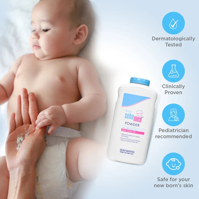 kidonex Baby Powder for Delicate Skin – With Olive Oil & Allantoin