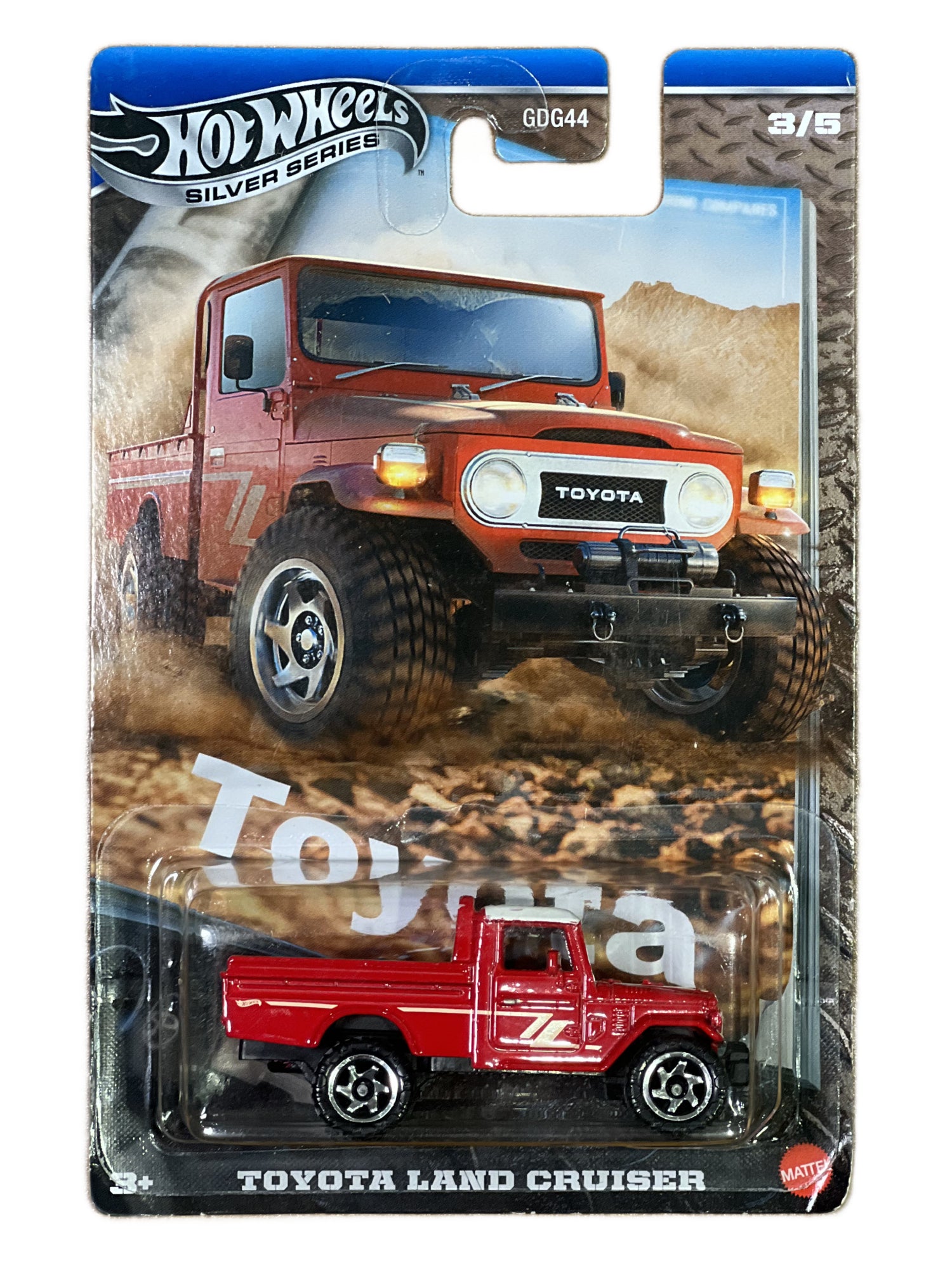 kidonex Hot Wheels Silver Series Toyota Land Cruiser Die-Cast Car