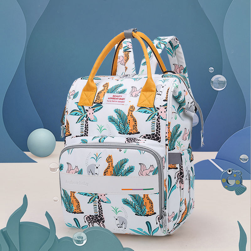 kidonex Multifunctional Baby Diaper Backpack with USB Charging Port