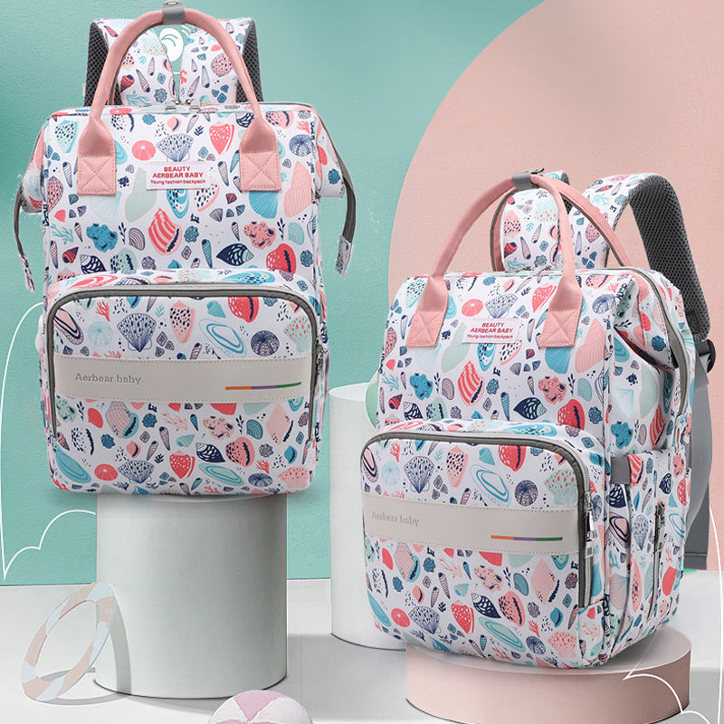kidonex Multifunctional Baby Diaper Backpack with USB Charging Port