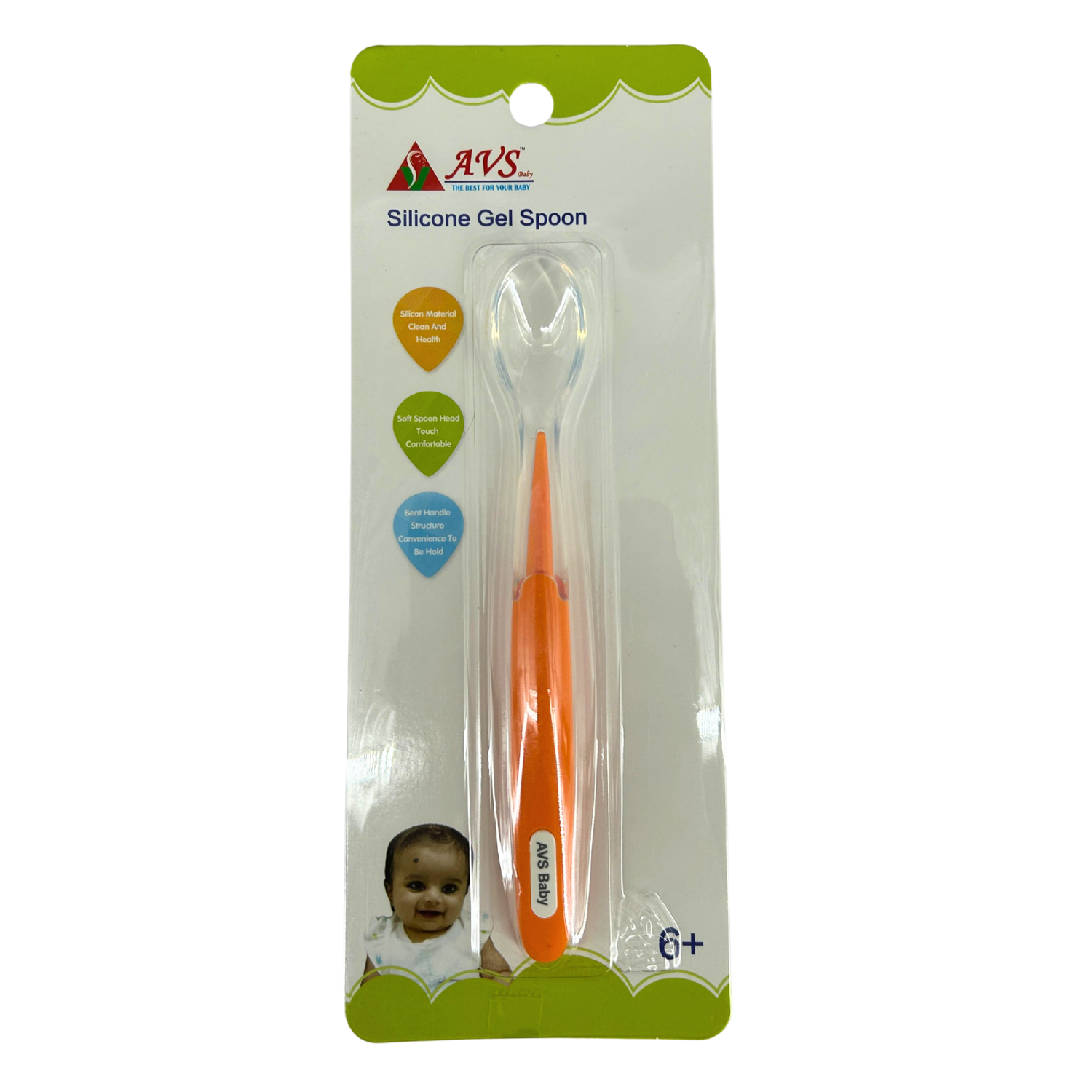 kidonex Silicone Gel Baby Feeding Spoon