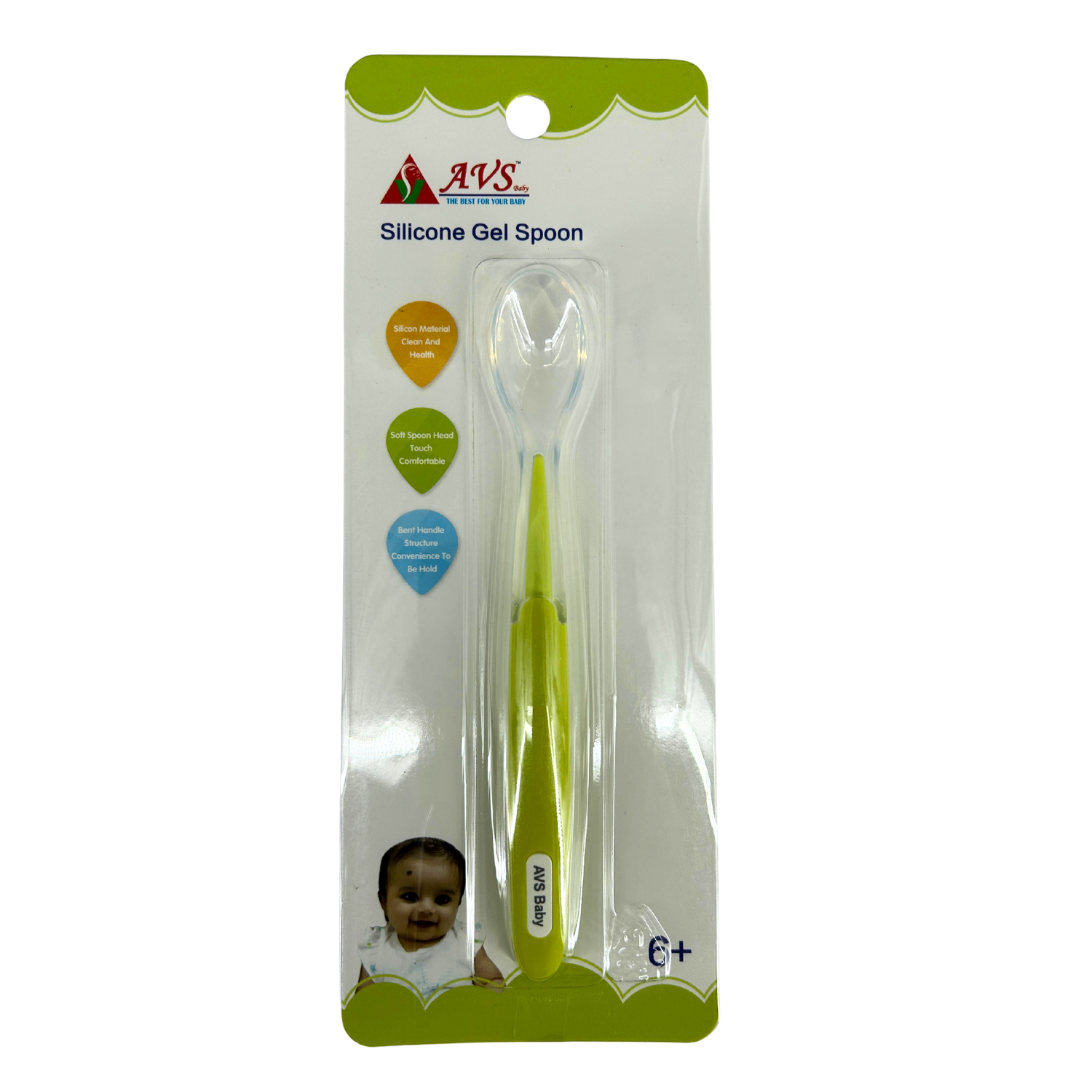 kidonex Silicone Gel Baby Feeding Spoon