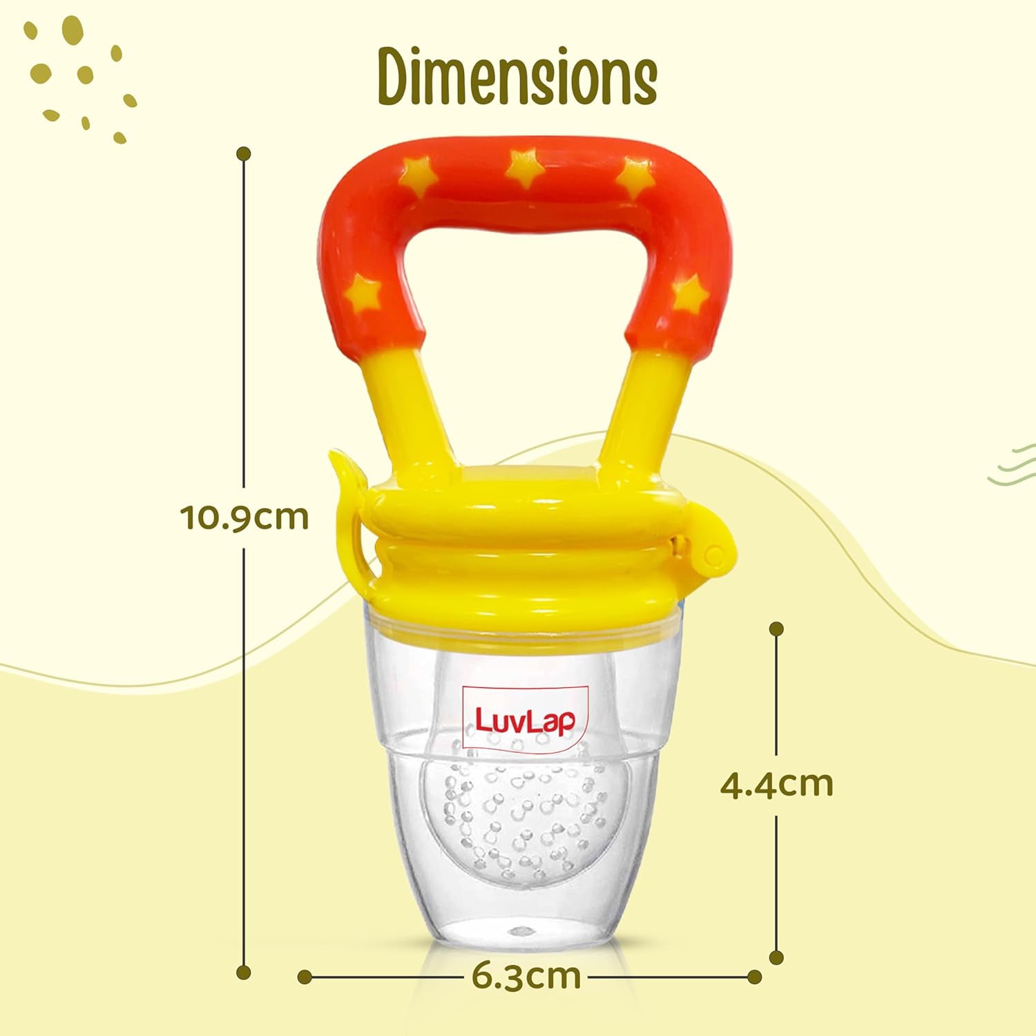 kidonex Baby Fruit & Food Feeder cum Teether