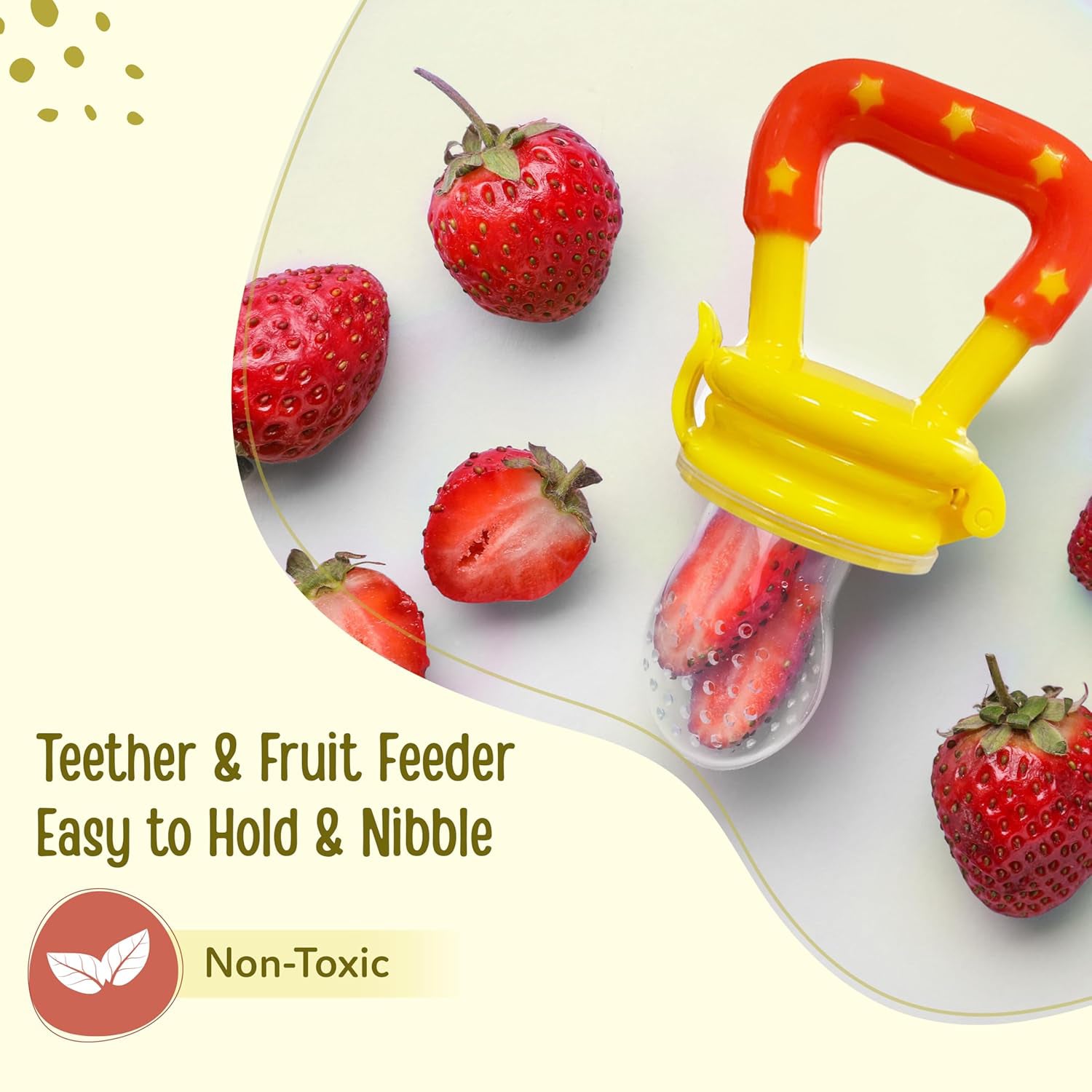 kidonex Baby Fruit & Food Feeder cum Teether