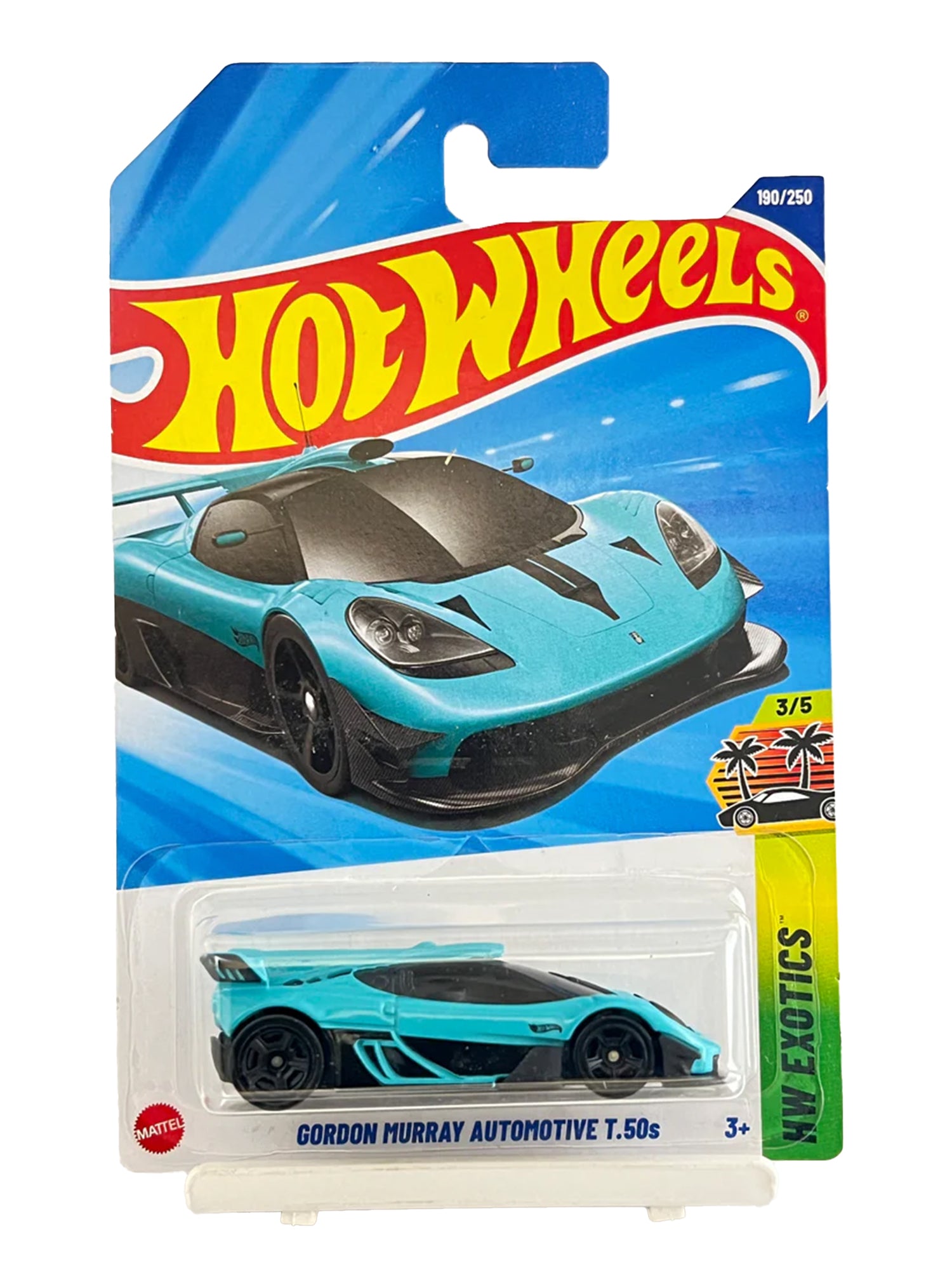 kidonex Hot Wheels HW Exotics Gordon Murray Automotive T.50s Die-Cast Car