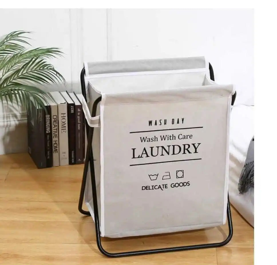kidonex Foldable Laundry Basket Hamper with Stand