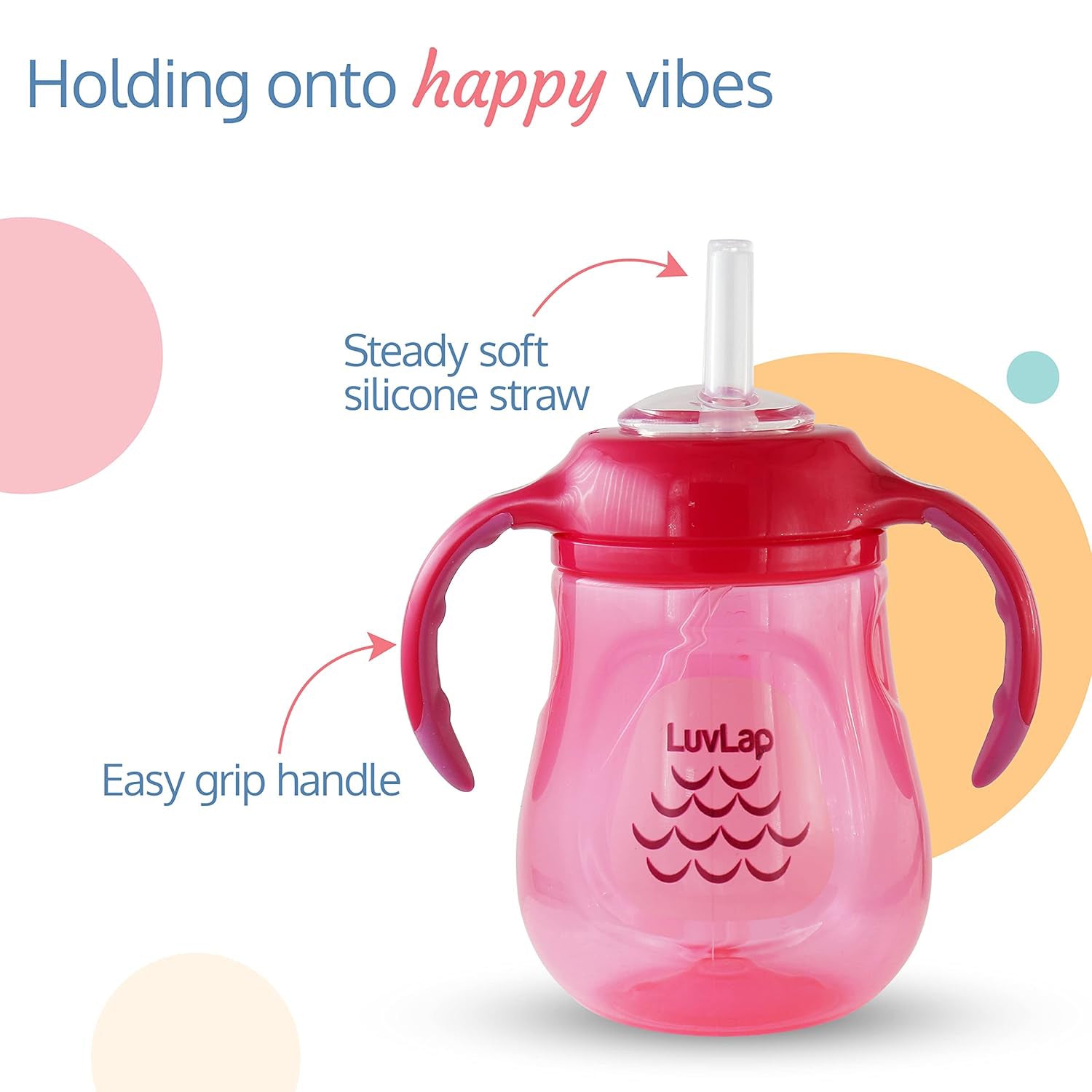 kidonex Character Sipper Bottle with Weighted Straw