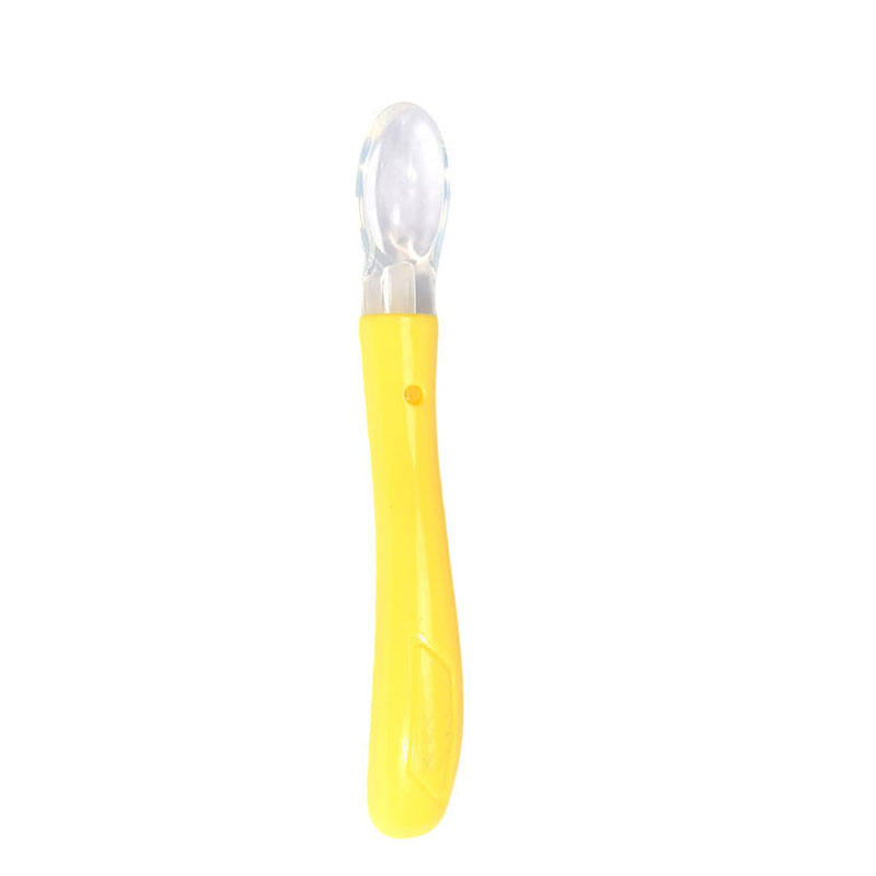 kidonex Soft Silicone Baby Feeding Spoon