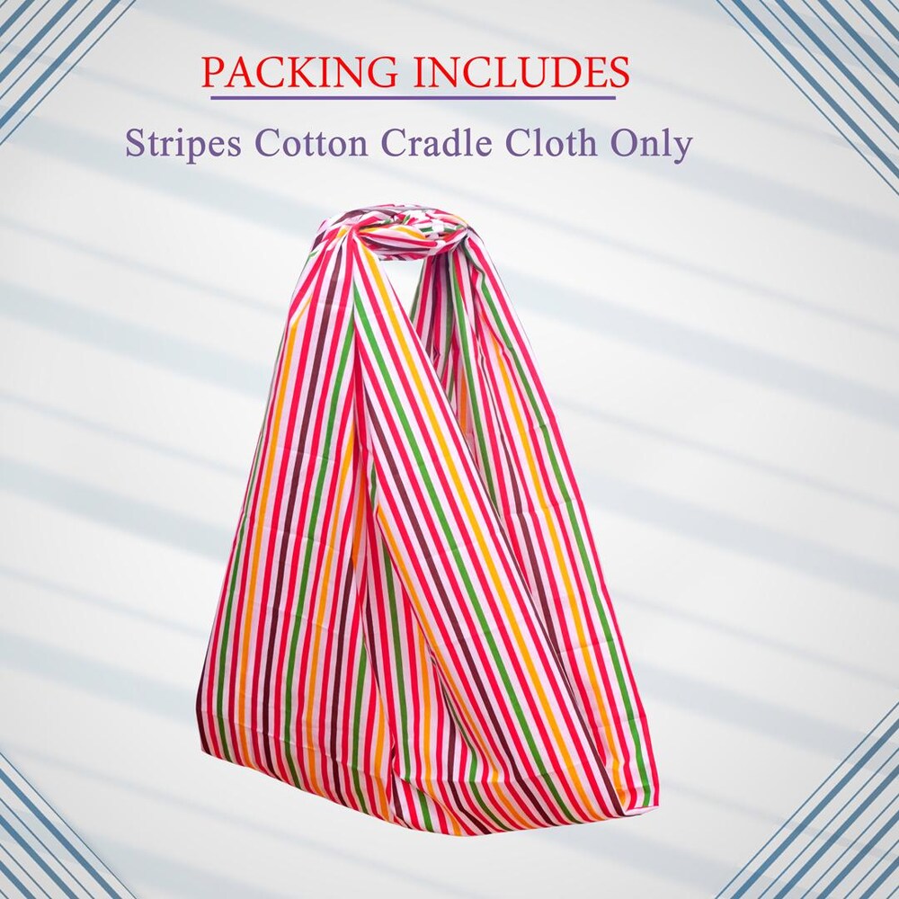 Happykid New Born Baby Stripes Cotton Cradle Cloth