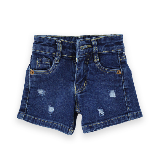 Girls Casual Denim Shorts Comfy Cotton Slim Fit Jean Short-pant Fashion Distressed Frayed Raw Hem Short Jeans